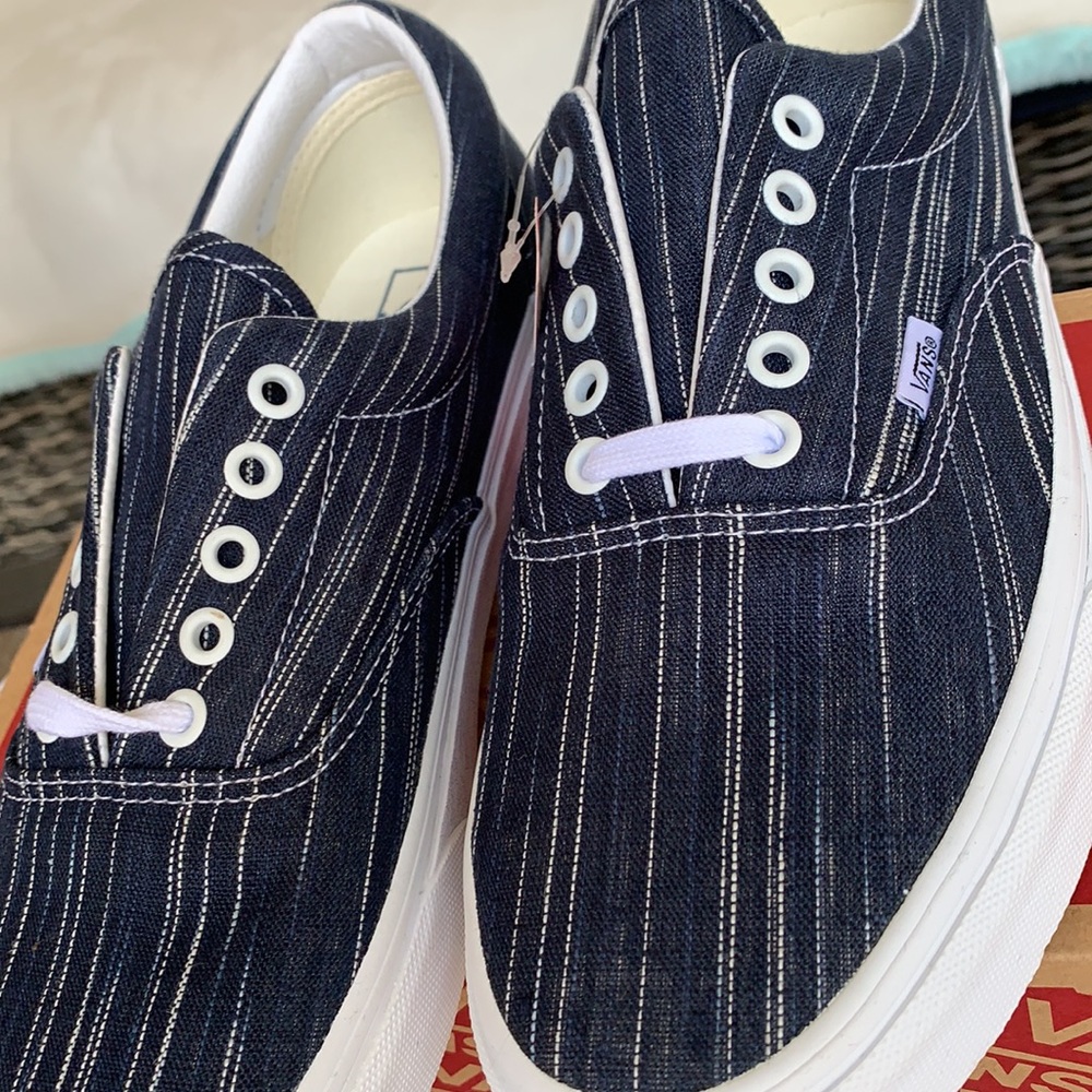 VANS ERA SUITING Dress Blues/Stripes Men’s - Picture 11 of 15